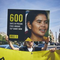 캄보디아 주거권 활동가 텝 바니 석방