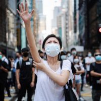 중국 정부는 홍콩의 자유를 보장하라