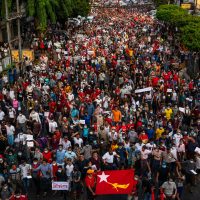 유엔 총회, 미얀마 군부 폭력 규탄하는 결의안 통과