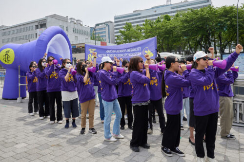국제앰네스티: ‘분노한 여성의 목소리를 들어라’ 한국 여성들, 대통령의 여성가족부 폐지 공약에 젠더 정의를 요구하다