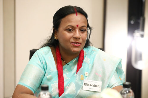 리타 마하토 네팔 인권운동가, 아시아 민주주의 기여상 수상